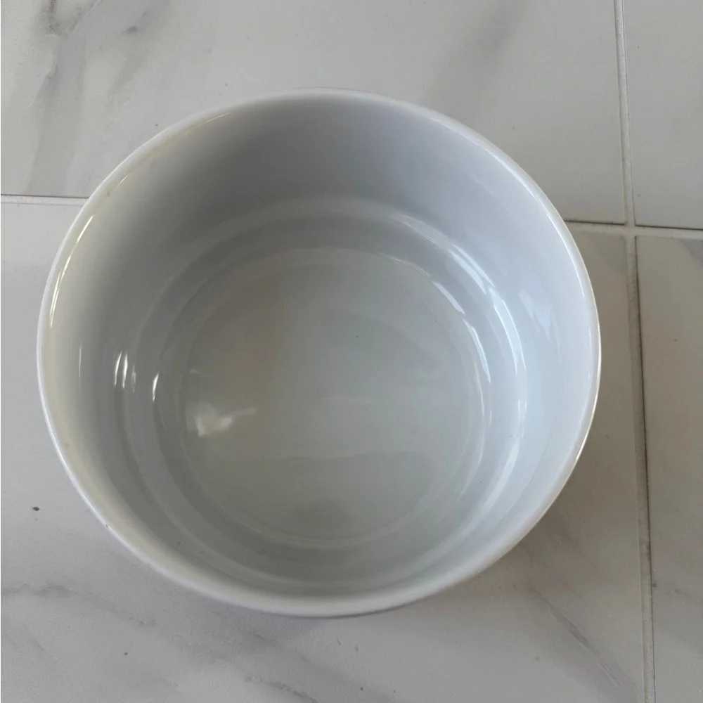 Crate & Barrel White Logan Stacking Cereal Bowl Replacement